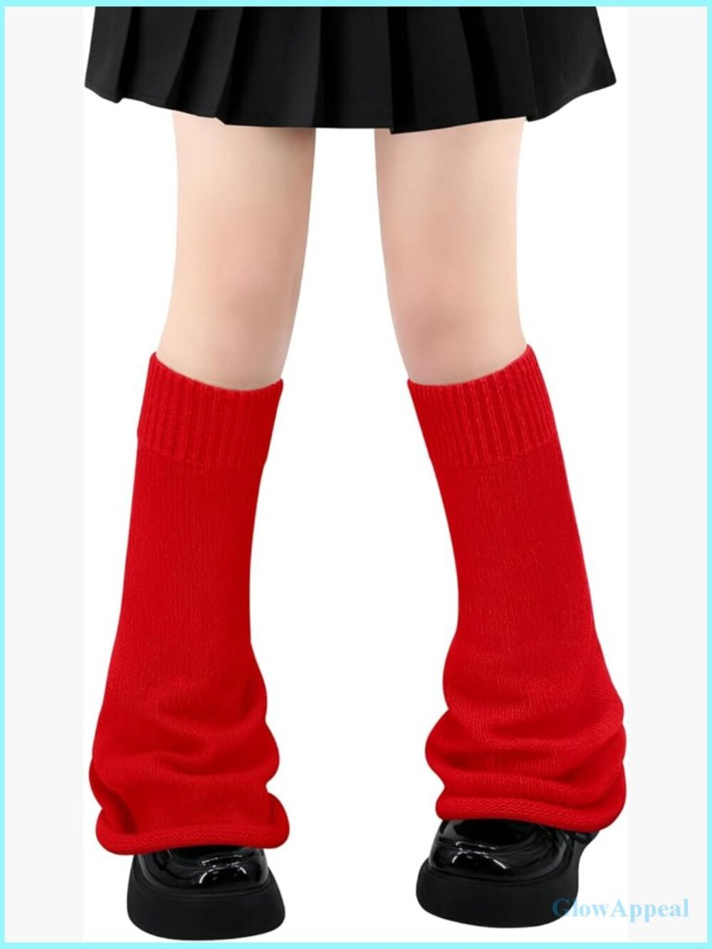 Kawaii Y2K Harajuku Leg Warmers Lolita Gothic Socks Stretchy Knit